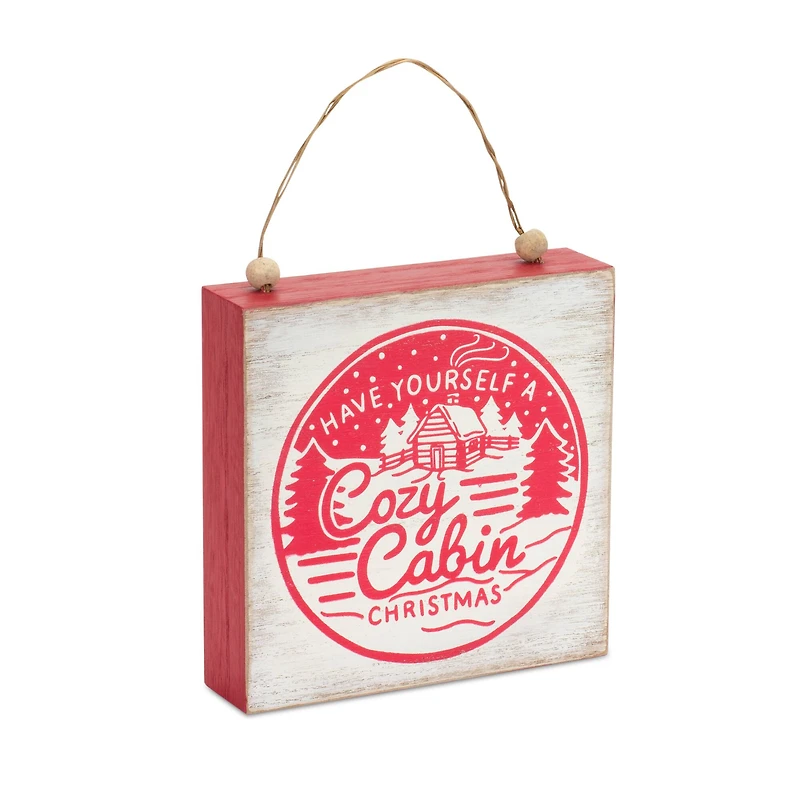 6" Cabin and Trails Signs Set