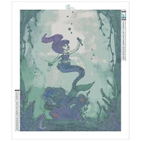 Sparkly Selections Mermaid - Local Utah Artist Rachel H. Diamond Painting Kit