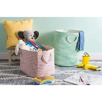 DII® Medium Tweed Round Paper Bin