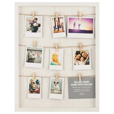 9 Opening White Board Frame with Clips by Studio Décor®