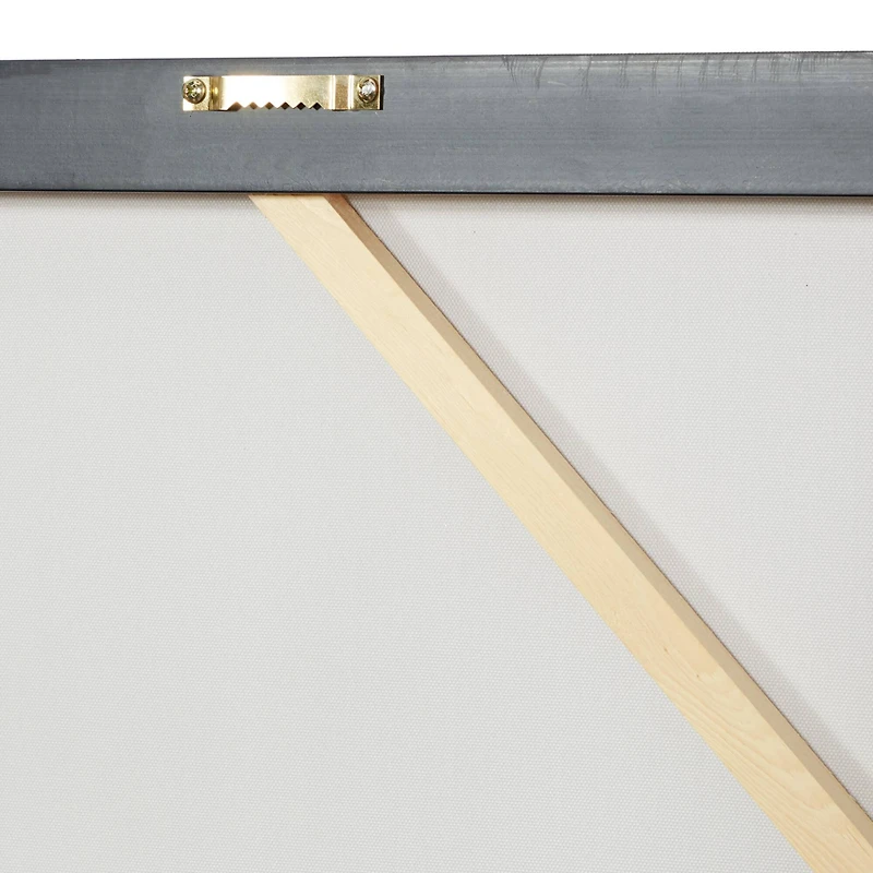 CosmoLiving by Cosmopolitan White Canvas Contemporary Wall Art