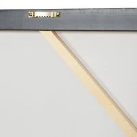 CosmoLiving by Cosmopolitan White Canvas Contemporary Wall Art