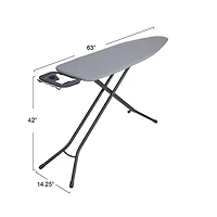 Household Essentials Matte Black Ultra Ironing Board