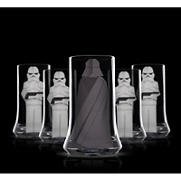 JoyJolt® Star Wars™ 18.5oz. Beware Of the Dark Side Tall Drinking Glasses, 2ct.