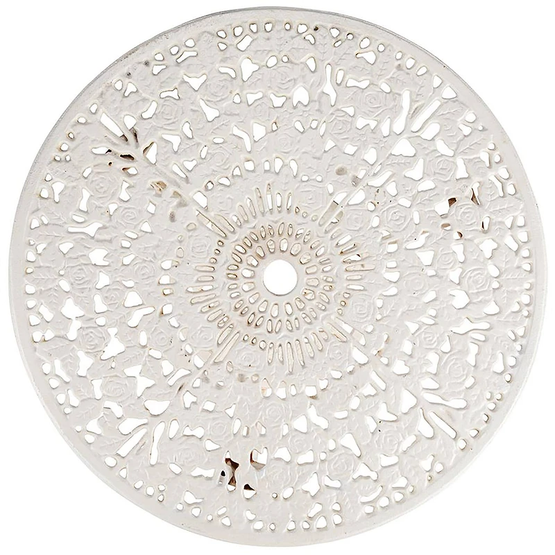 Design Toscano 24" Villa Ravello Rose Garden Cast Iron Bistro Table