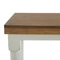 White Farmhouse Shelving Unit, 23" x 13" x 72"