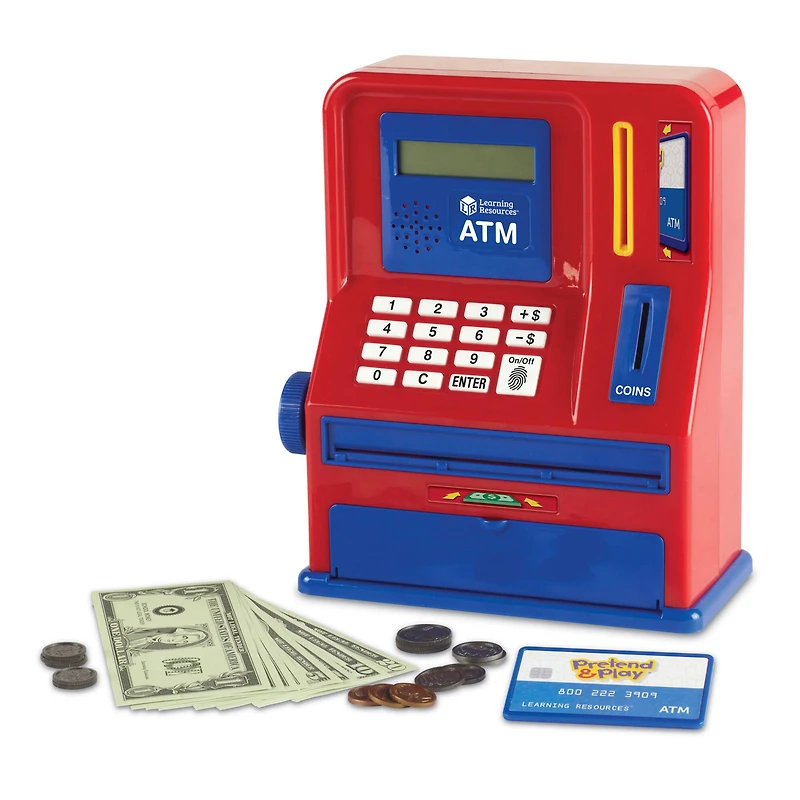 Learning Resources® Pretend & Play® Teaching A.T.M. Bank