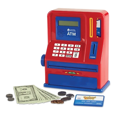 Learning Resources® Pretend & Play® Teaching A.T.M. Bank