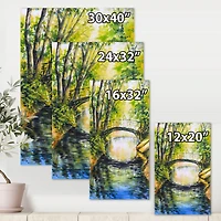 Designart - Bridge Over Troubled Water In Forest Park