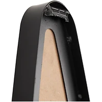 10" x 47" Black Metal  Elongated Oval Wall Mirror Set