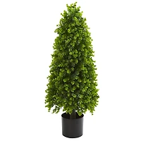 3ft. Potted Eucalyptus Cone Topiary Tree