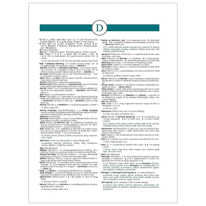 Federal Street Press Webster's All-in-One Dictionary & Thesaurus, Third Edition