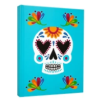 6" x 8" Blue Day of the Dead Sugar Skull Sketchbook by Ashland®