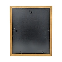 Home Natural Walnut Stain Wood Frame with Mat by Studio Décor