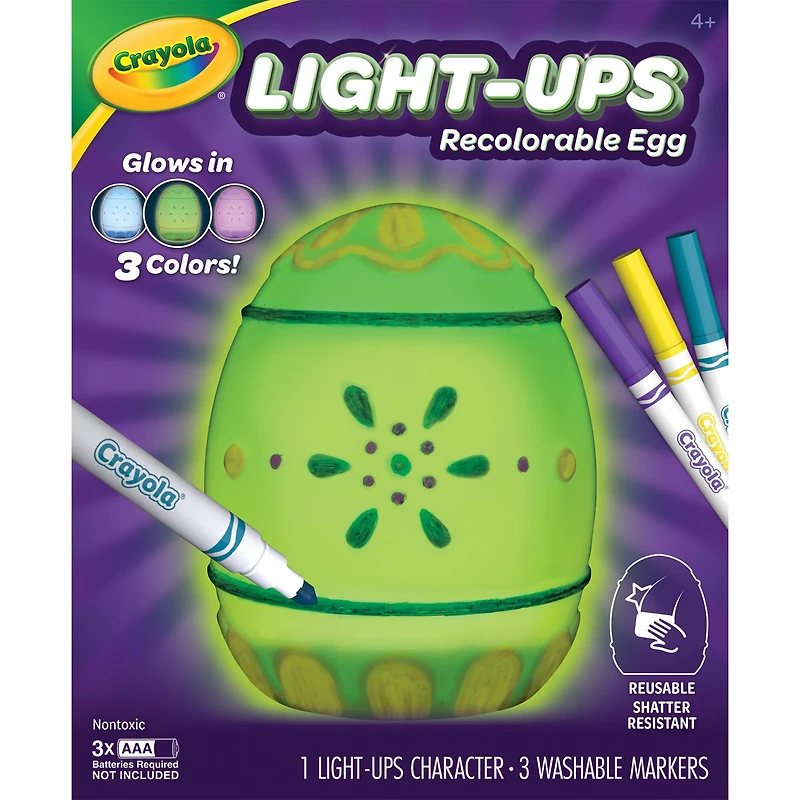 Crayola® Egg Light Ups, Pack of 2