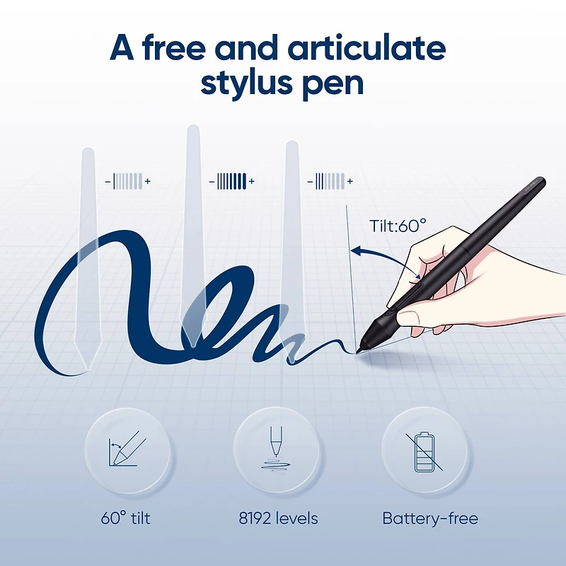 XPPen 10" x 6.25″ Deco 01 V2 Graphics Drawing Tablet