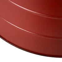 Glitzhome 22" Red Metal Tree Collar