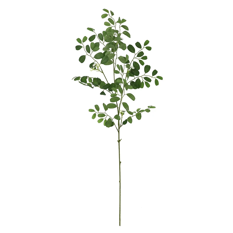 36" White Flower with Greenery Stem by Ashland®