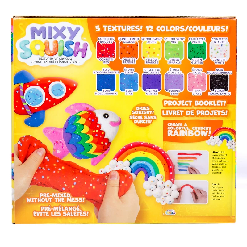 Mixy Squish Air Dry Clay Mega Pack