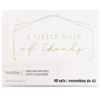 Thanks Cards & Envelopes by Recollections