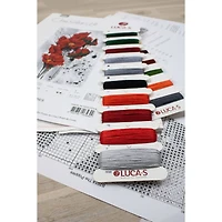 Luca-s The Poppies Counted Cross-Stitch Kit