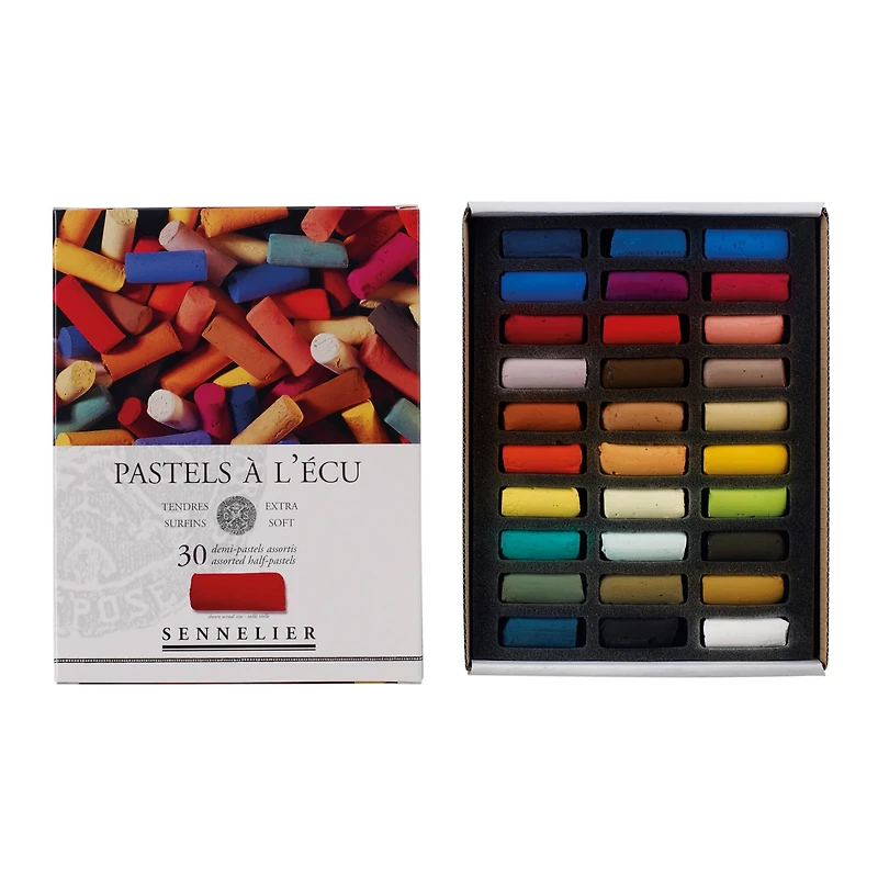 Sennelier Extra-Soft Pastel Half Stick Set, 30ct.