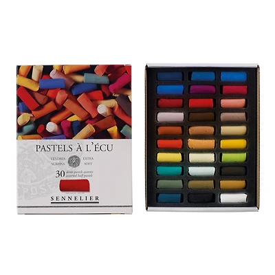 Sennelier Extra-Soft Pastel Half Stick Set, 30ct.