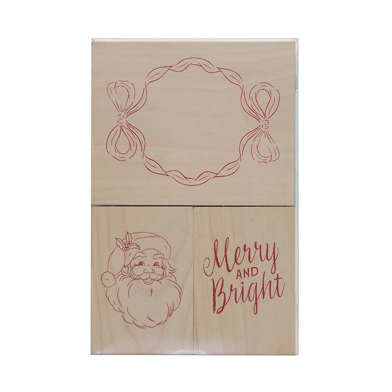 Santa Wood Stamp Set by Recollections™