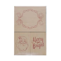 Santa Wood Stamp Set by Recollections™