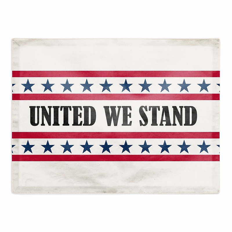 United We Stand Poly Twill Placemat