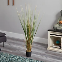 4ft. Potted Grass & Bamboo Plant