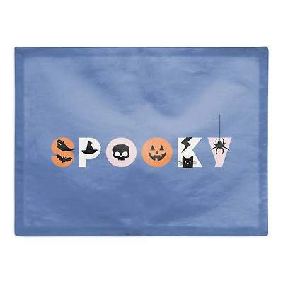 Spooky Type Polyester Twill Placemat