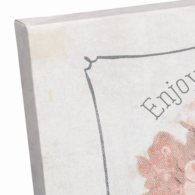 Enjoy The Little Things 16" x 16" Canvas Wall Art