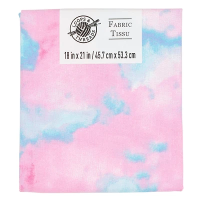 Pink & Blue Cotton Fabric by Loops & Threads™