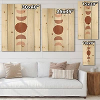 Designart - Minimal Moon Phases