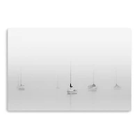 Lumaprints Six Moored Sailboats Canvas Giclée