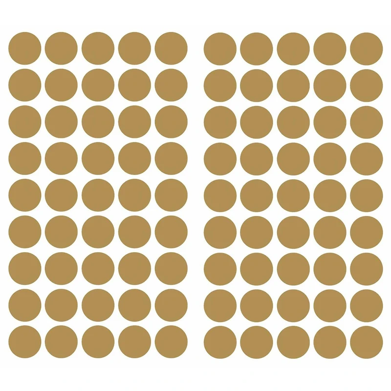 RoomMates Gold Confetti Dots Peel & Stick Wall Decals