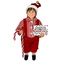 Santa's Workshop 12" Candy Cane Elf