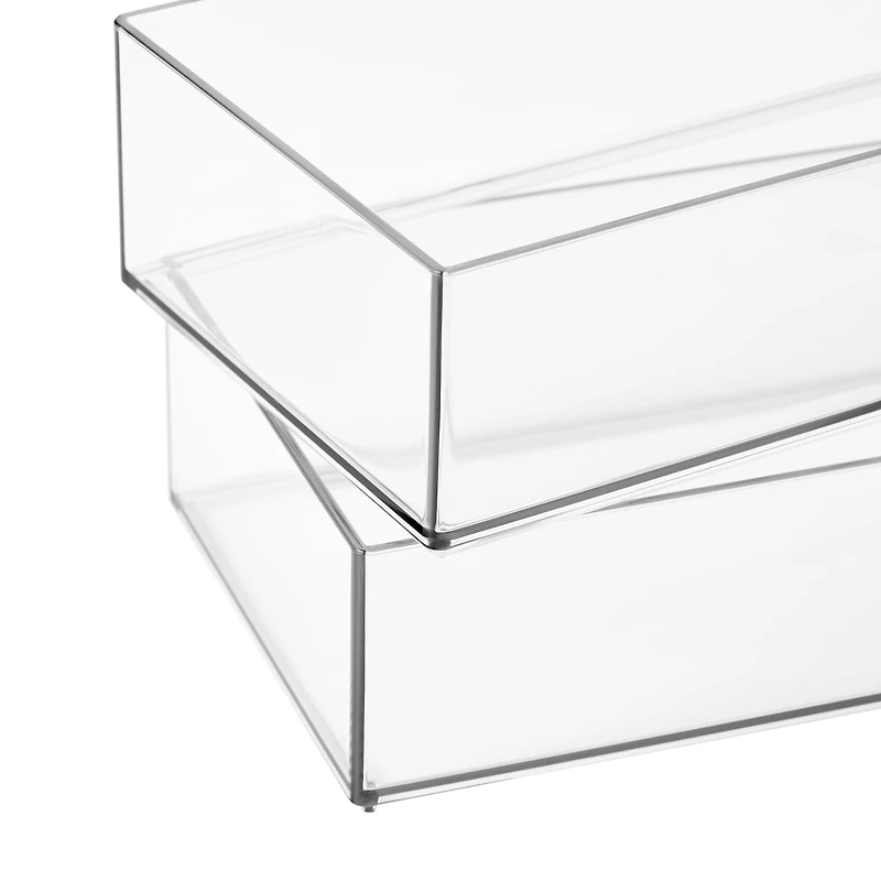 8" x 4" Clear Stacking Storage Tray by Simply Tidy™