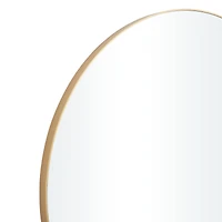 Gold Contemporary Wall Mirror, 42" x 2" x 42"