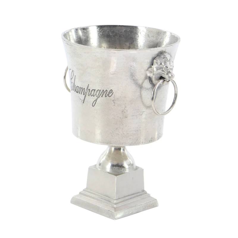 16" Silver Champagne Bucket