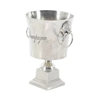 16" Silver Champagne Bucket