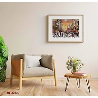 Luca-S Christmas Shopping Counted Cross Stitch Kit