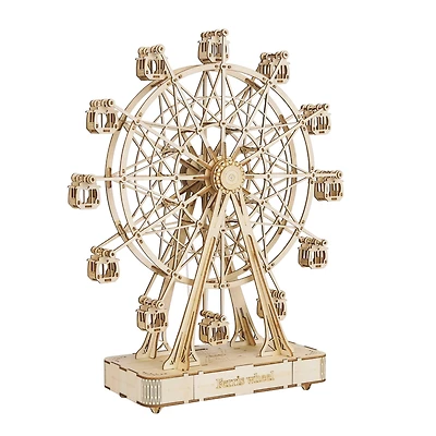 Rolife® Ferris Wheel Music Box 3D Wooden Puzzle