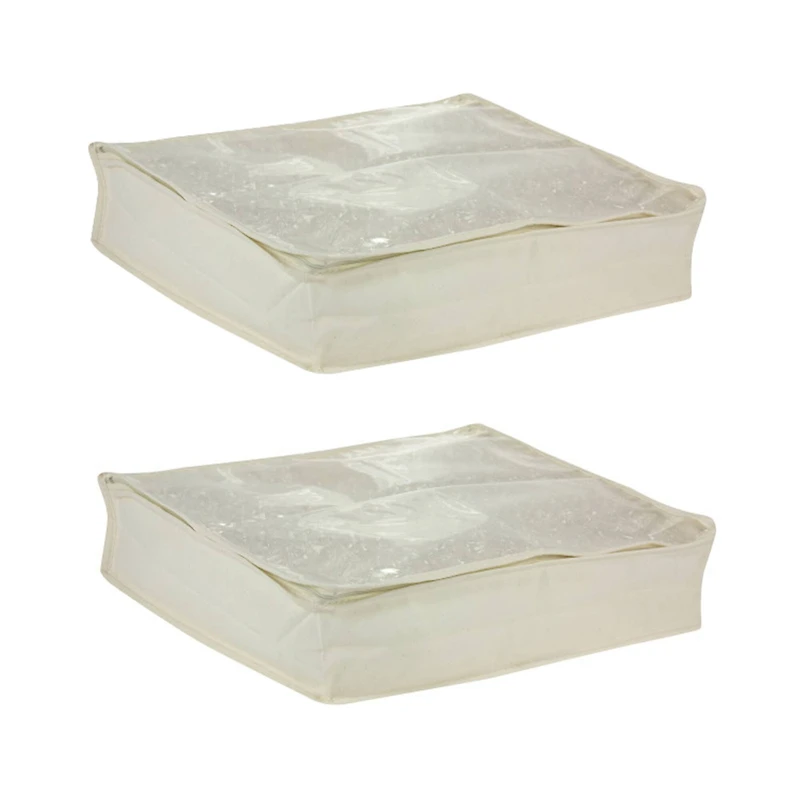 Household Essentials 15" Lightweight Canvas Sweater Bags, 2ct.