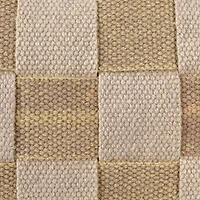 Hello Honey® Olive & Gray Woven Cotton Basket Weave Lumbar Pillow