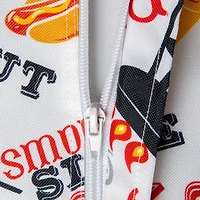 DII® 84" BBQ Fun Print Outdoor Tablecloth with Zipper