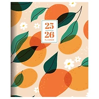 TF Publishing 2025-2026 Oranges & Peaches Large Monthly Planner