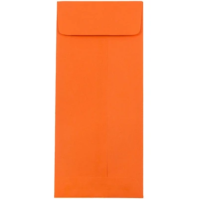JAM Paper #10 Brite Hue Orange Policy Business Premium Envelopes, 25ct.