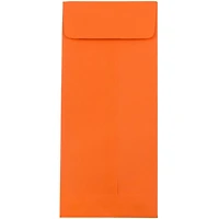 JAM Paper #10 Brite Hue Orange Policy Business Premium Envelopes, 25ct.